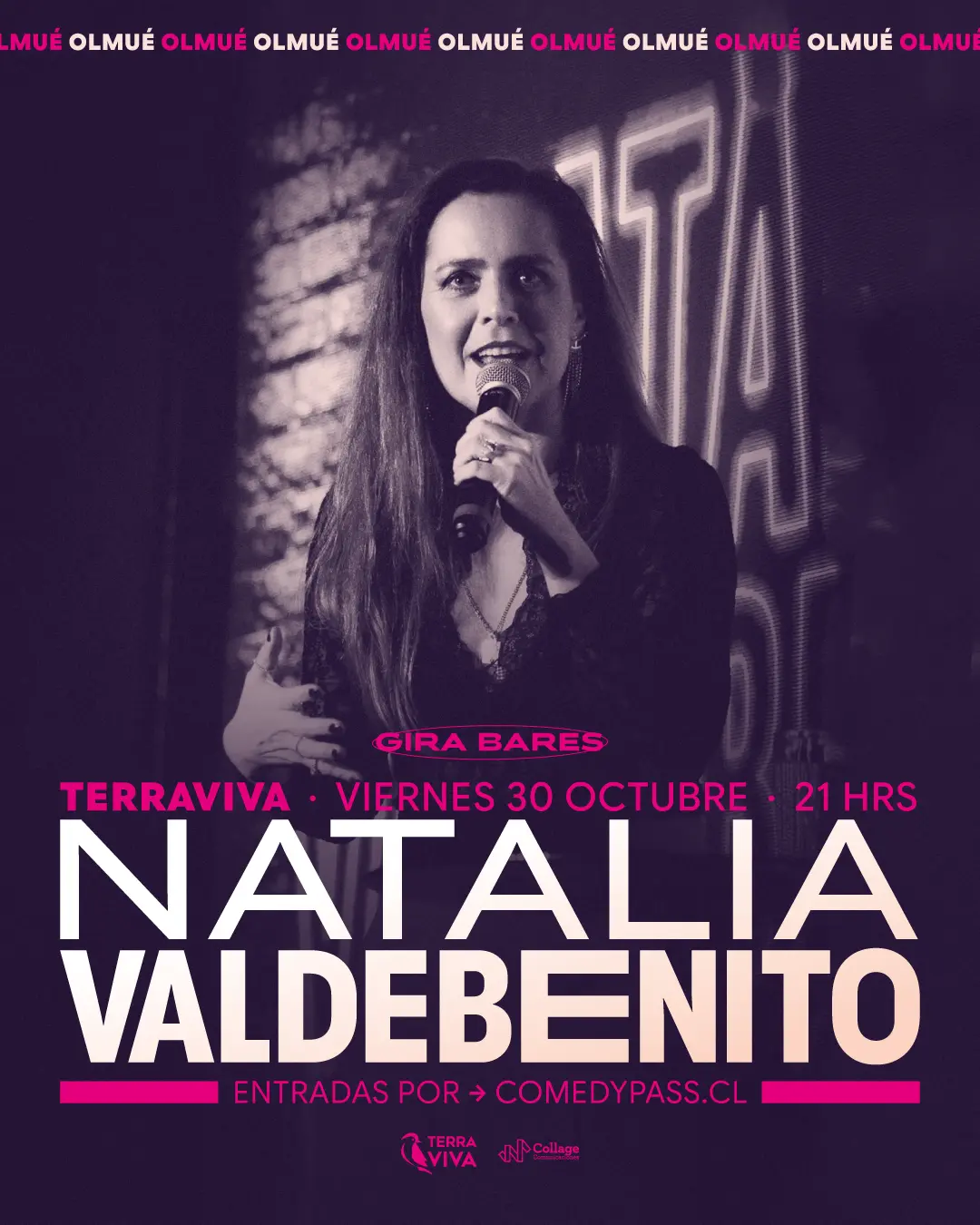 Flyer de Natalia Valdebenito